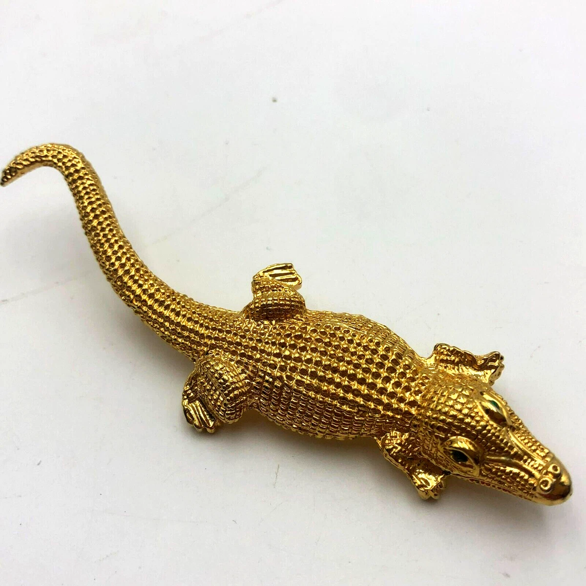 Alligator brooch best sale