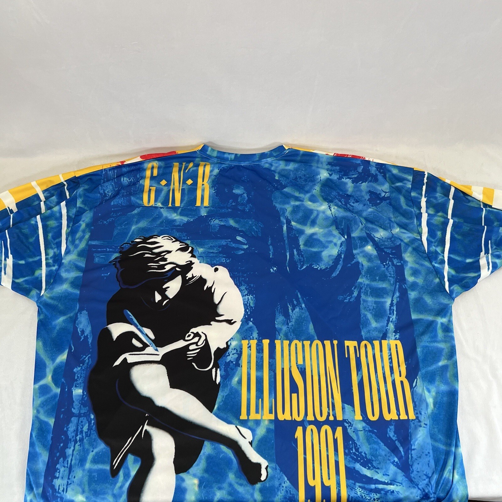 Vintage 90s Guns N Roses 1991 Illusion Tour TShirt GarmentOne Clothing