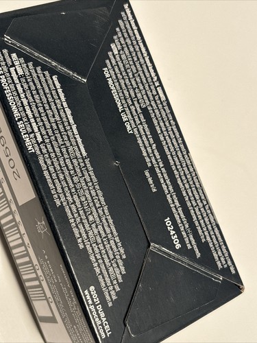 Batterie professionali alcaline Duracell Procell 9 V, 12/scatola (scatola B) - Foto 5 di 5
