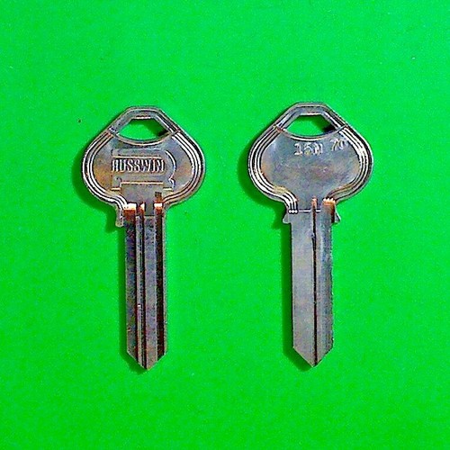 CORBIN RUSSWIN ORIGINAL KEY BLANKS N15 6 PIN, LOT OF (8), LOCKSMITH - Picture 2 of 2