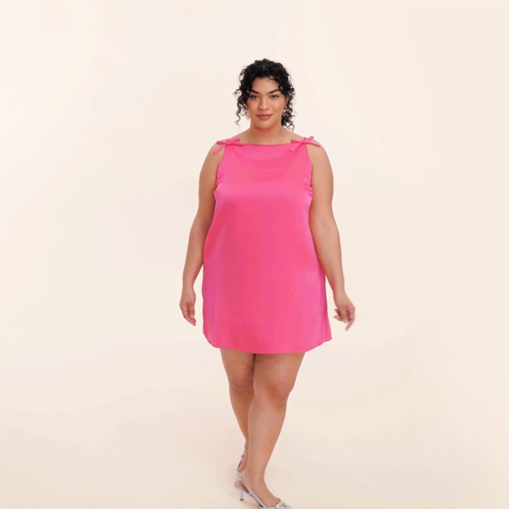 ◆Targetコラボ◆【Kate Spade】★ドレス★ Women's Tank Dress kate spade x Target Pink Tank Dress with Bows XL Mini Shift