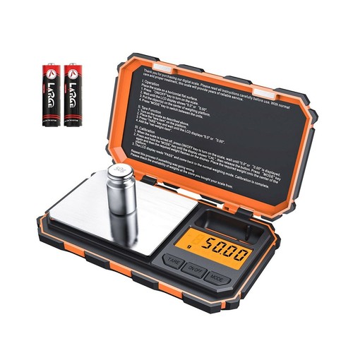 Brifit Digitale Elektronische Mini Smart Waage 50g Kalibriergewicht Edelstahl - Bild 1 von 8