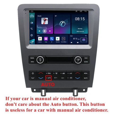 适用于 2010 - 2014 年福特野马 Carplay 主机 Wifi 9" 立体声收音机 GPS 导航- - Bild 7 von 23