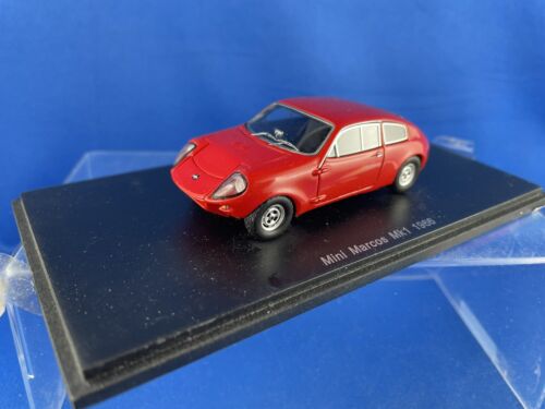 SPARK Macao 1:43 #S0788 MINI Marcos MkI 1966 Red BMC Uk No LeMans Resin Iconic - Imagen 2 de 8