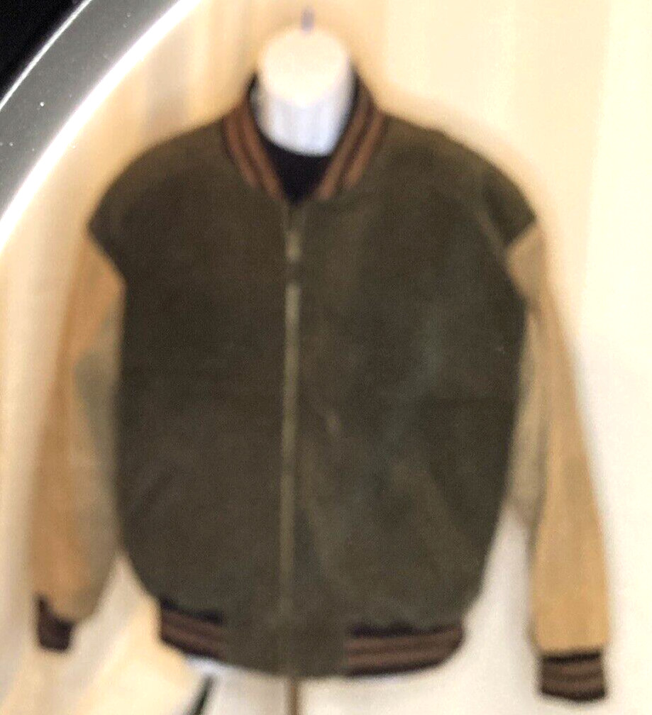 preowned,BASIC EDITIONS, LARGE, VARSITY JACKET, 1… - image 2