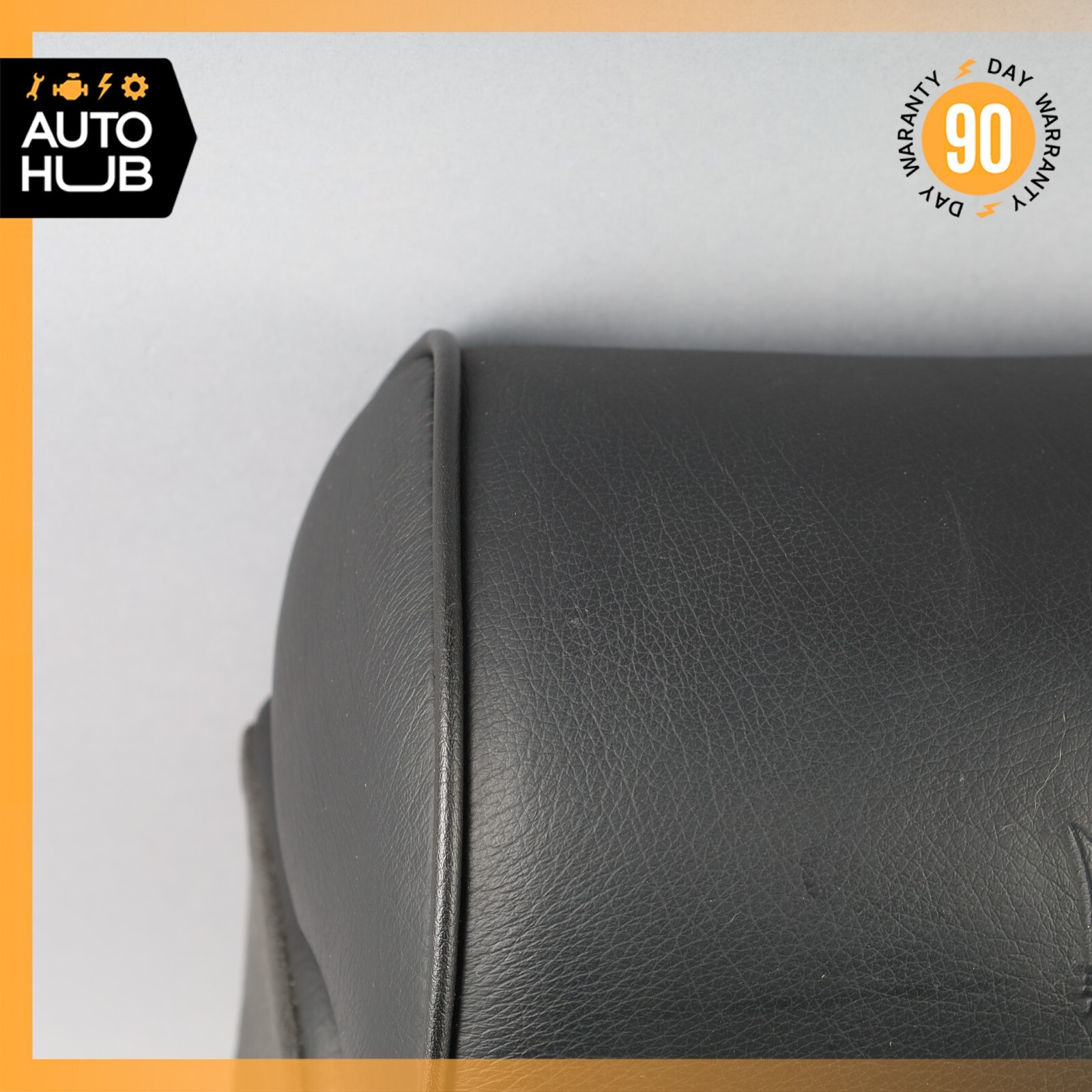03-13 Maserati Quattroporte M139 Rear Center Seat Headrest Black OEM