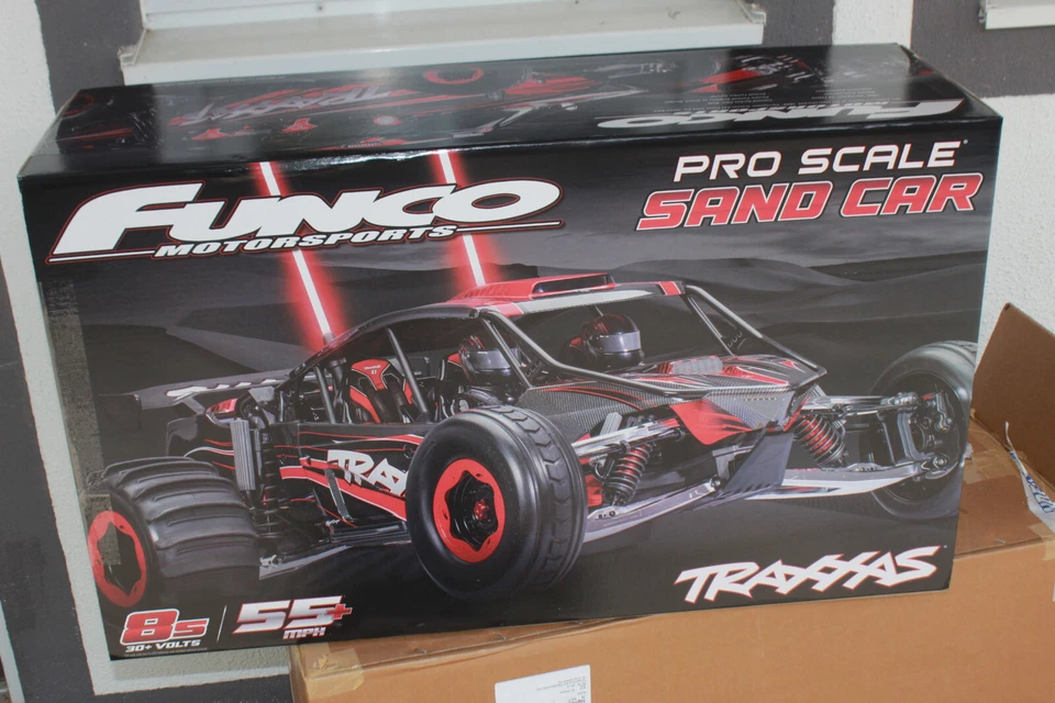 Traxxas 109076 rot FUNCO 8S VXL 1:6 Sand Car RTR Brushless NEU OVP - Bild 2 von 4