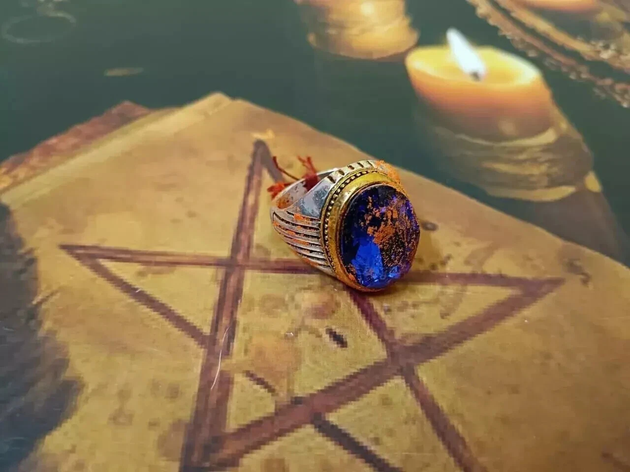 Powerful Aghori Vashikaran Ring - Rare Love Attraction & Hypnotism Occult