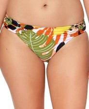 bar III 294779 Women's Lined Full Coverage Bikini Bottom Swimwear Size M