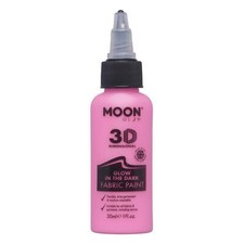 Moon Glow - Glow in the Dark Fabric Paint 30ml - Available in 8 colours!