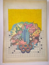 captain sparklin - original board super cartoons TV crosswords 1980