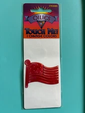Vintage Oilies 80’s/90's Liquid Crystal American Flag NIP