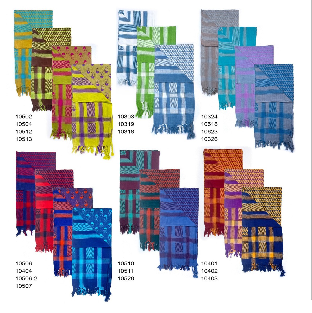 Tactical Shemagh Scarf Big size Cotton Customized Color FESTIVAL