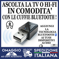 Trasmettitore Bluetooth e Ricevitore per Smart TV e HIFI AUX A2DP/AVRCP 🇮🇹
