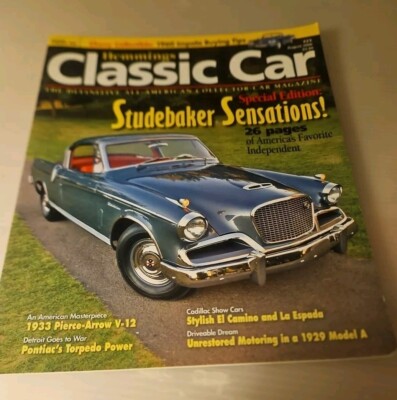 2006 August, Hemmings Classic Car Definitive All-American Classic Car Magazine
