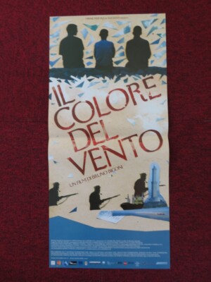 IL COLORE DEL VENTO ITALIAN LOCANDINA (26.5''x12.5'') POSTER BRUNO BIGONI 2011