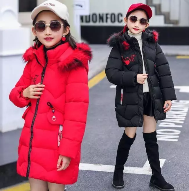 Girls winter jacket shop uk