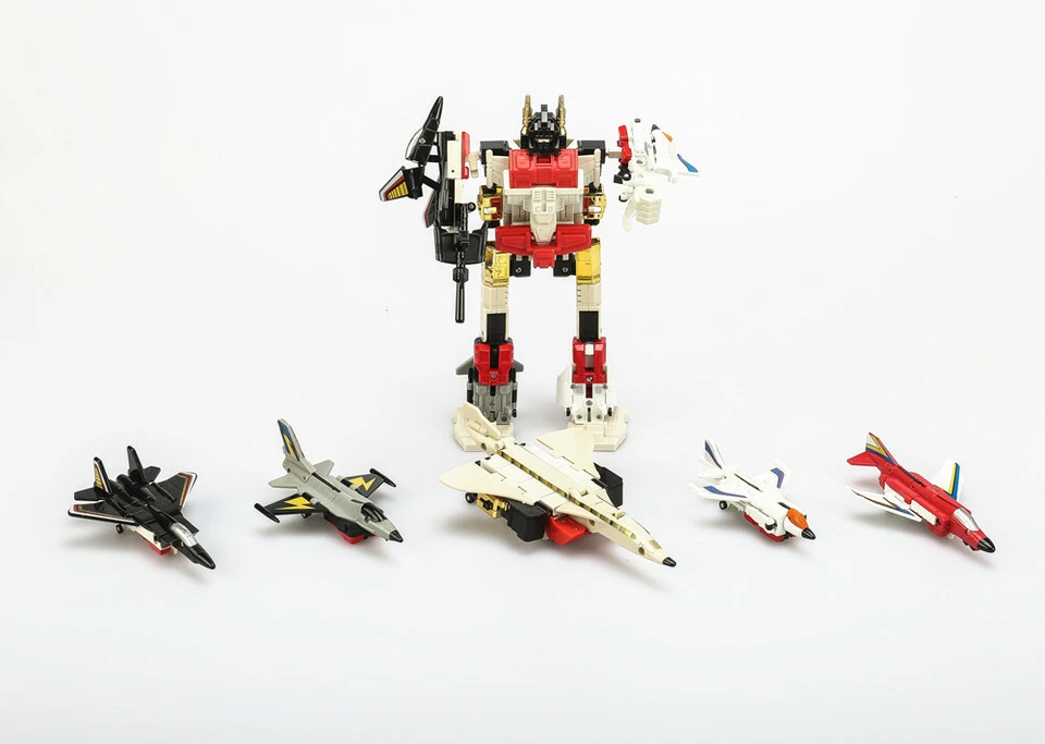 Transformers G1 Superion Set Silverbolt Slingshot Skydive Air Raid Fireflight  - Image 3 of 4