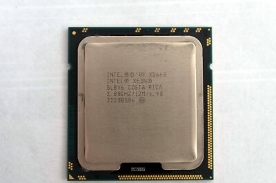 Intel Xeon X5660 Six Core CPU 6x 2.80 GHz, 12MB Cache, Socket FCLGA1366, SLBV6