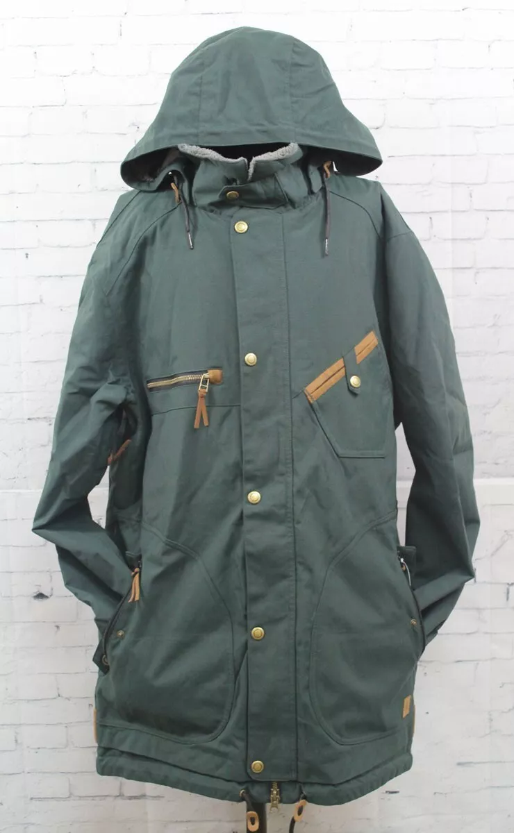 Forest green shop snowboard jacket