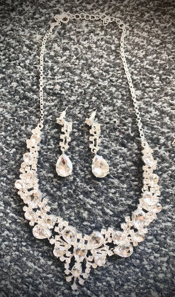 Brautschmuck Set Strass