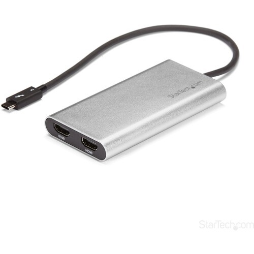 Thunderbolt 3 to Dual HDMI Adapter - 4K 60Hz - StarTech.com