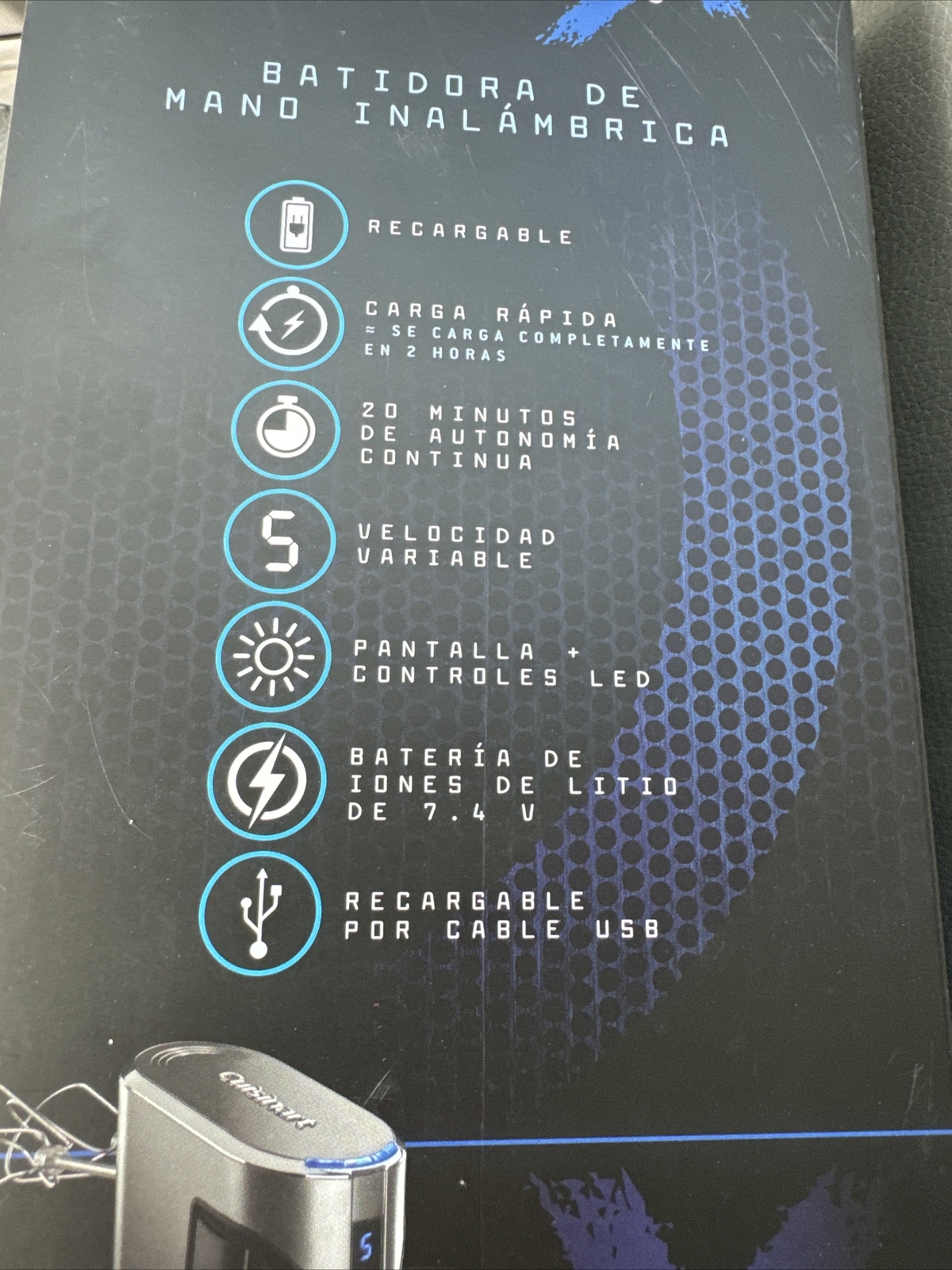 cuisinart evolutionx cordless hand mixer rhm100 eBay