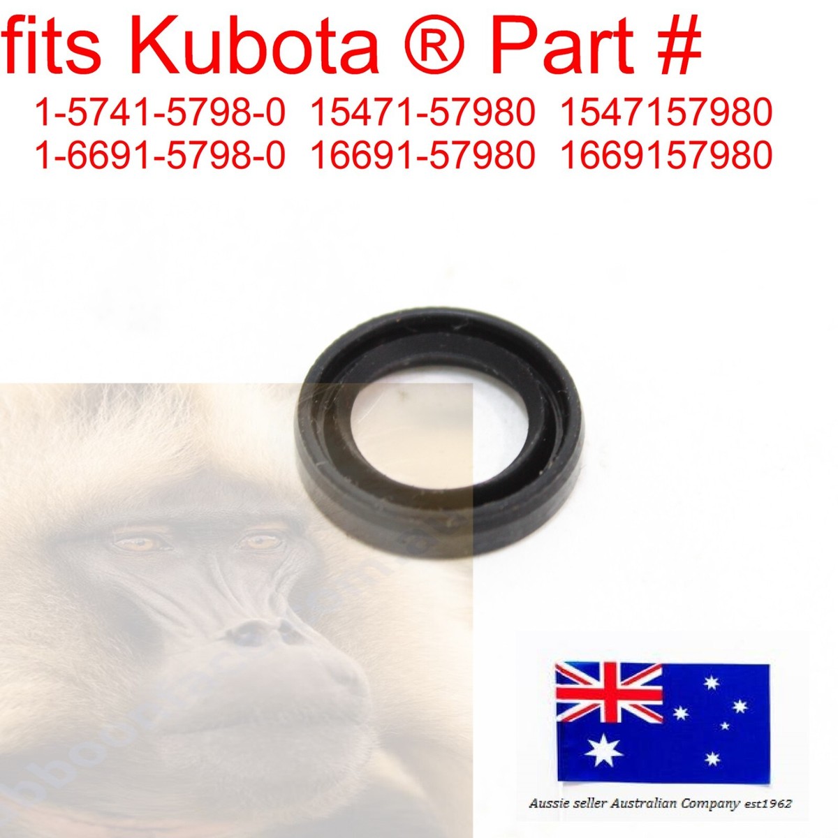 Kubota Engine Stop Lever Shaft Seal Injection Pump Cover