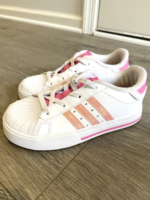 pink sparkly adidas