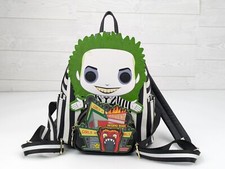 Mini Mochila Loungefly Beetlejuice Dante’s Inferno Funko Pop (brilla en la oscuridad)