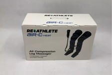 REATHLETE Air C  Heat Therapy Air Compression Leg Massager Boots W/ Controller