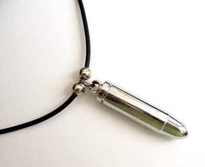COLLAR CON COLGANTE BALA GRANDE S14