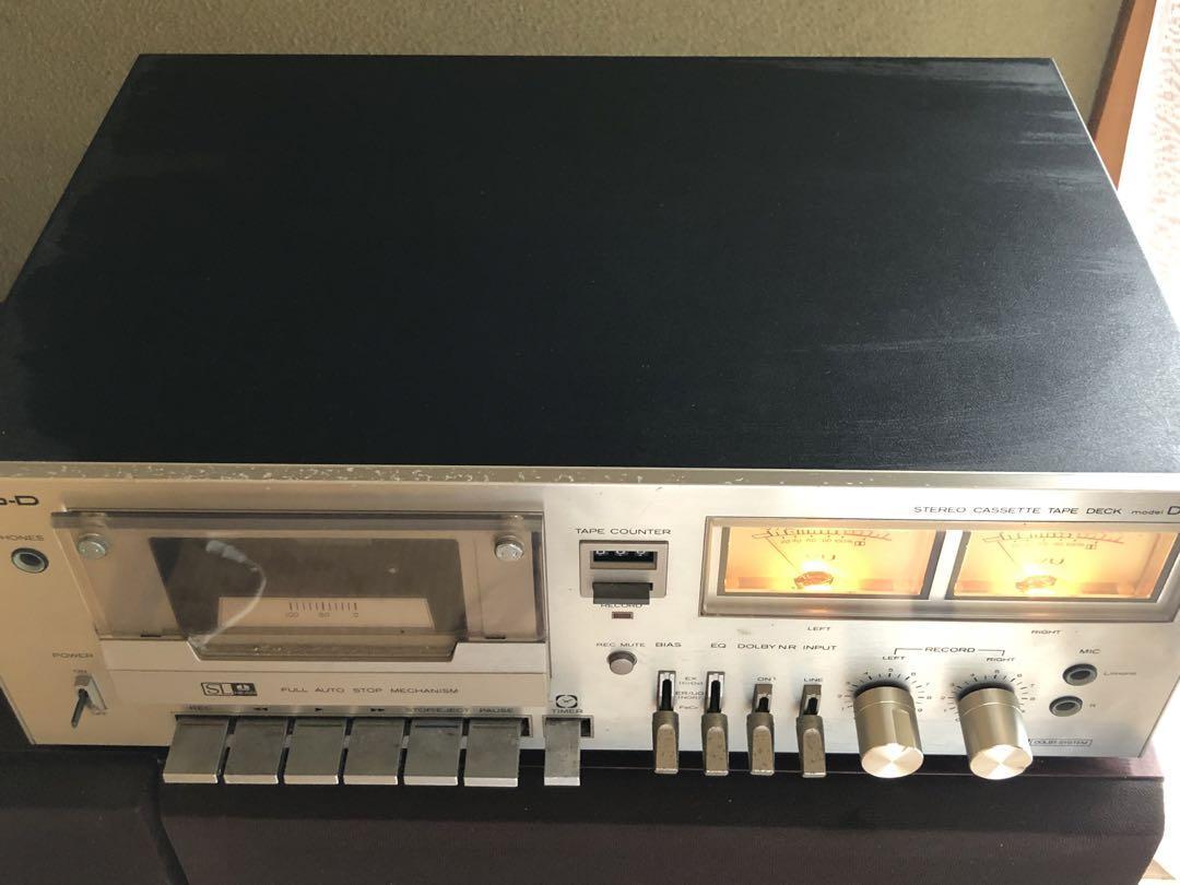 HITACHI] Lo-D Stereo Cassette Deck D-460 | eBay