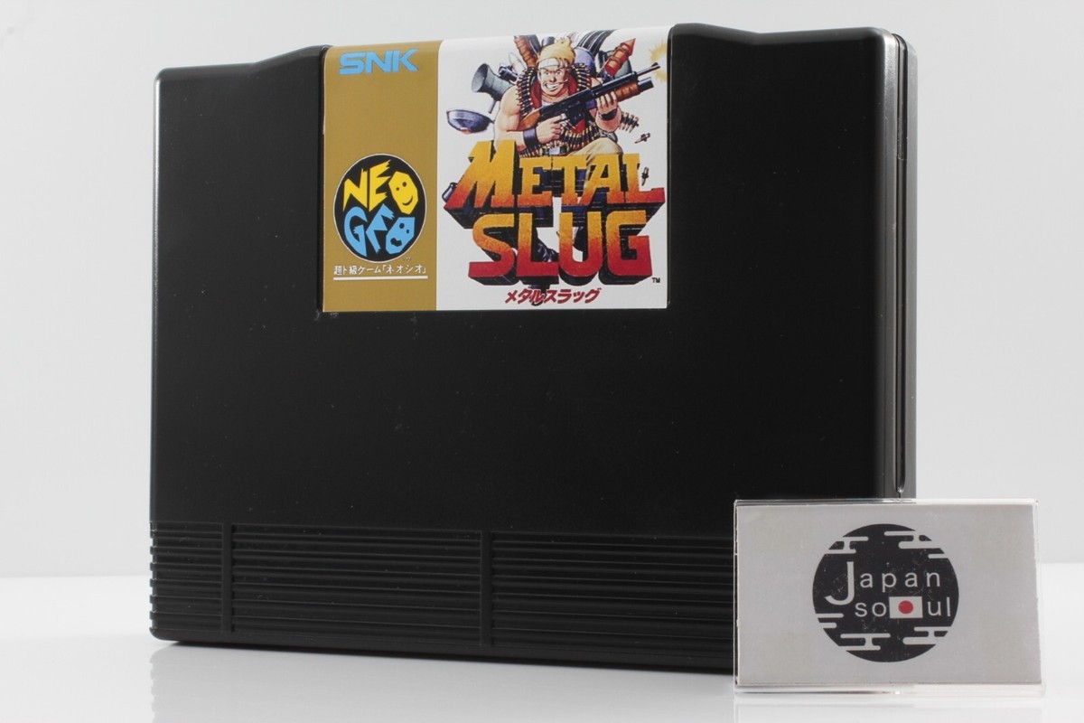 SNK NEO GEO AES ROM Metal Slug Video Games Software Convert From JAPAN
