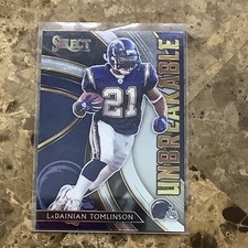 2020 Panini Select Football LaDainian Tomlinson Unbreakable #U16 Chargers A-19