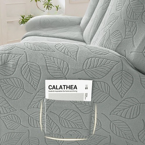 1~4 Seat Fleece Jacquard Stretch Recliner Sofa Cover First Class Sofa Slipcover - Picture 5 of 24