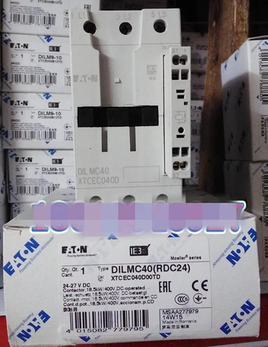 1PC EATON DILMC40 DC24V