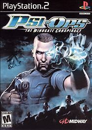 サイオプス　playstation2 Psi-Ops: The Mindgate Conspiracy PlayStation 2 PS2 CIB Complete