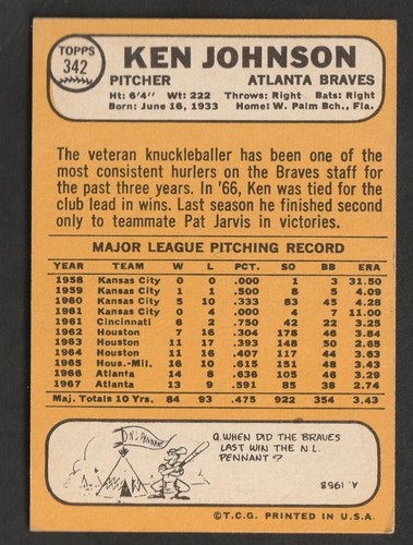 1968 Topps Baseball Cards Scegli una carta a scelta 295-660 EX X-MT 1/25 Set Break - Foto 89 di 490