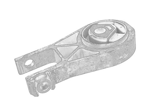 Kawasaki ZX-10R ZXT00E 08-10 32190-0196 Motorhalter links 398-069