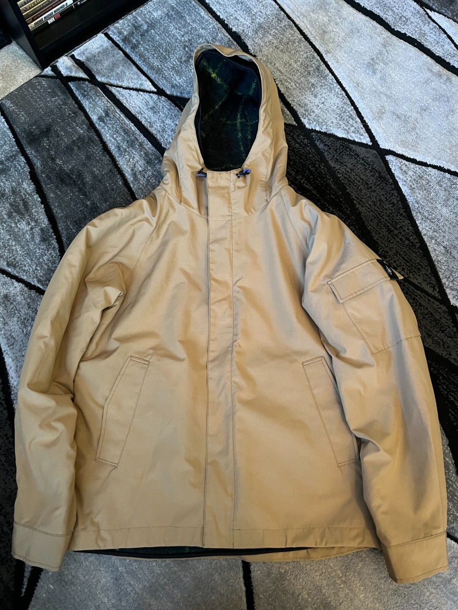 Size Medium - Uniqlo X JW Anderson Khaki 3 in 1 Parka Sherpa