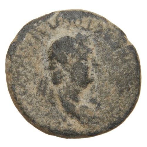 PROVINCIALE ROMANA (FRIGIA, ACMONEA) - 65 AE 18mm - Nerone - Zeus seduto a sinistra - Foto 2 di 2
