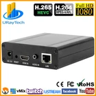 HEVC H.265 H 264 HDMI + MIC to IP Live Streaming Video Encoder H.264 RTMP H.264