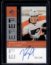 2022-23 SP Authentic 2002-03 Retro Future Watch Autographs Ronnie Attard RC Auto