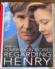 REGARDING HENRY 1991 MOVIE PRESS KIT WITH PHOTOS HARRISON FORD ANNETTE BENING