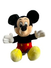 Mickey Mouse Disneyland Walt Disney World Vintage Plush Stuffed Animal 14" 1980s