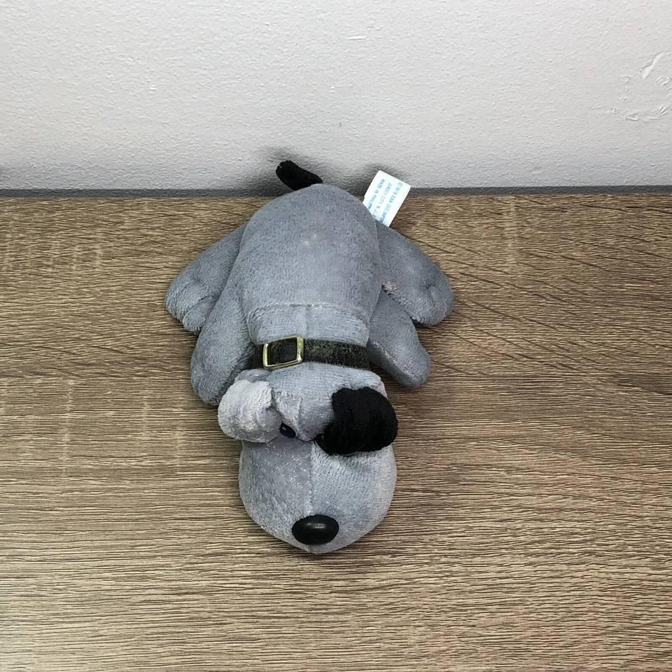 Dan Dee Plush Dog Toy Stuffed Animal Vintage 1979 Pound Puppies Look a Like 6" - Image 3 of 4