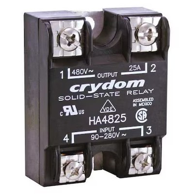 Crydom Ha4850 Solid State Relay, 1 Phase, Screw Clamp, Panel, Scr