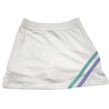 Li Mi Little Miss Tennis White Chevron Tennis Skort Girls Size 5/6 Athletic