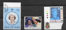 1978-93 QEII - REGIONALS  - ISLE OF MAN HIGH VALUE COMMEMORATIVES